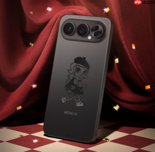 荣耀500 Pro MOLLY 20周年限定版上架预约：行业首款潮玩手机 联名天花板  第2张