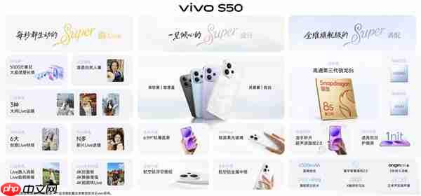 田曦薇代言 vivo S50发布：2999元起  第7张