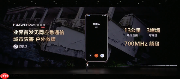 天网、地网、无网通吃!余承东:华为Mate 80系列通信地表最强 第2张 天网、地网、无网通吃!余承东:华为Mate 80系列通信地表最强 第2张