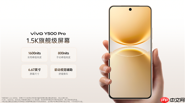 2亿像素+7000mAh半固态蓝海电池！vivo Y500 Pro首销：1799元起  第2张
