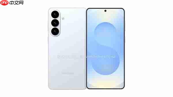 全球首发2nm芯片!三星Galaxy S26+渲染图出炉 第1张 全球首发2nm芯片!三星Galaxy S26+渲染图出炉 第1张