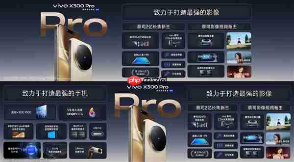 影像最强旗舰！vivo X300 Pro发布：5299元起  第6张