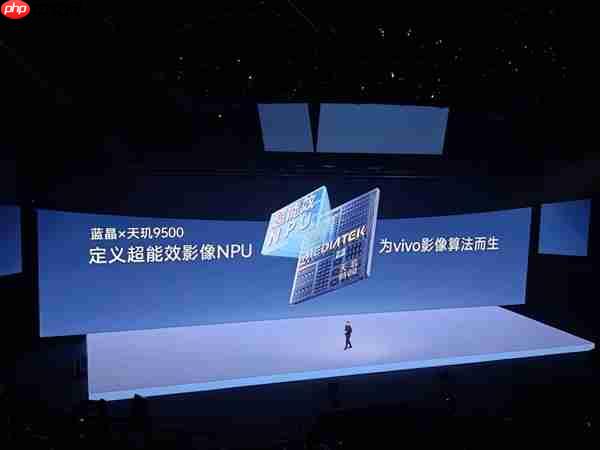 vivo蓝晶天玑9500搭载影像芯片V3+ 黄韬：双芯合体 史无前例  第3张