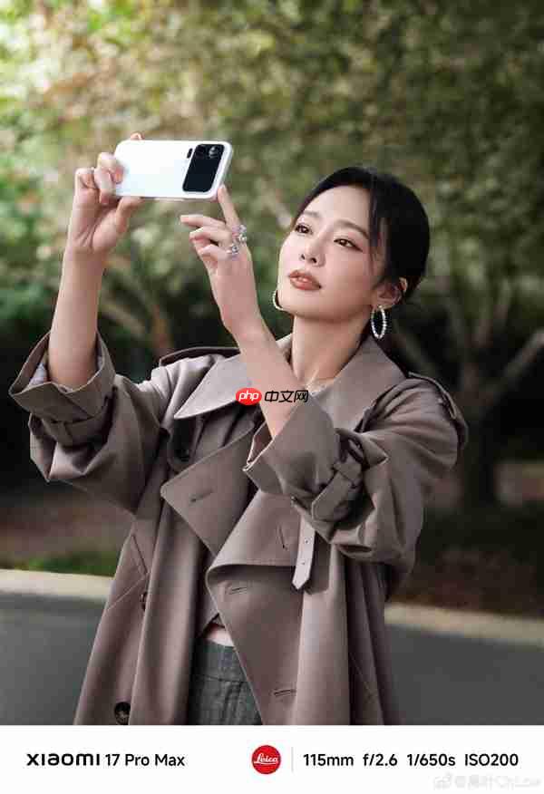 “大嫂”高叶用上小米17 Pro Max：拍摄绝美逆光大片  第9张