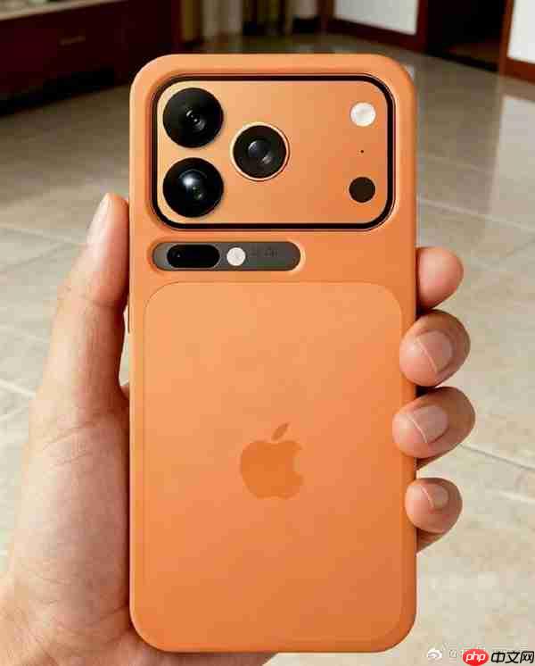 简直一模一样！有商家已出手：小米17 Pro Max套上保护壳秒变苹果17  第1张