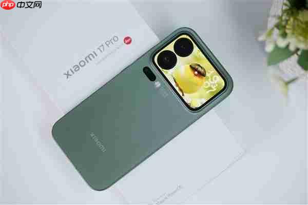 妙享背屏秒变游戏掌机！小米17 Pro图赏  第8张