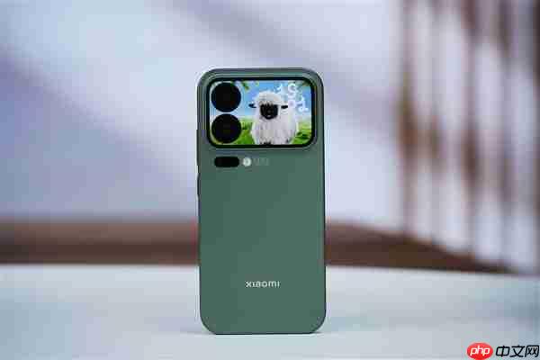 妙享背屏秒变游戏掌机！小米17 Pro图赏  第10张