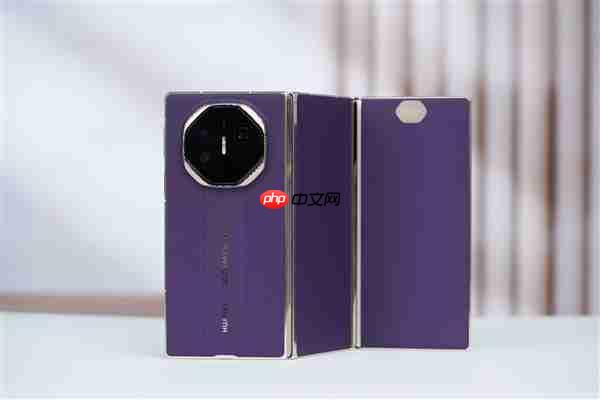 全球第2款三折叠！华为Mate XTs非凡大师图赏  第17张