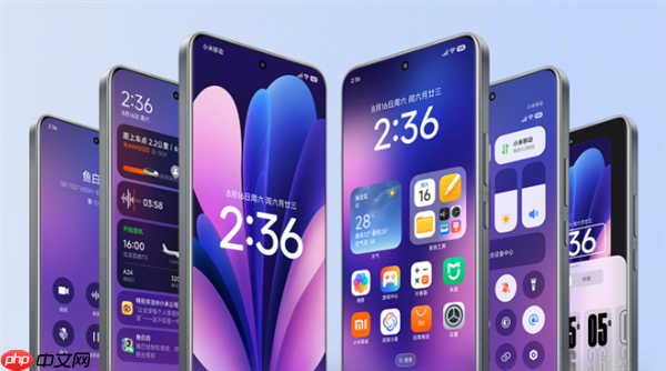 澎湃OS 3图标被吐槽太像iOS！小米：可以自由切换经典版本  第1张