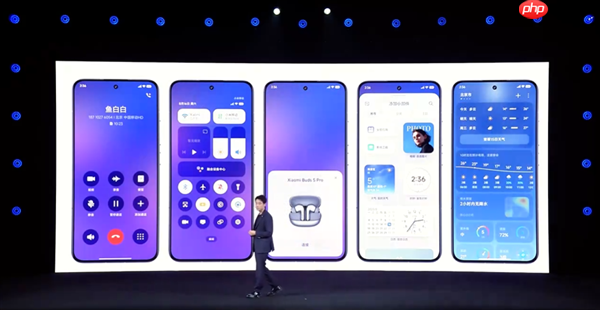 小米澎湃OS 3视觉UI全方位重制：图标高清化、个性化锁屏进化  第3张