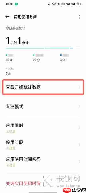 oppo手机可以看一天都在使用什么软件吗  第4张