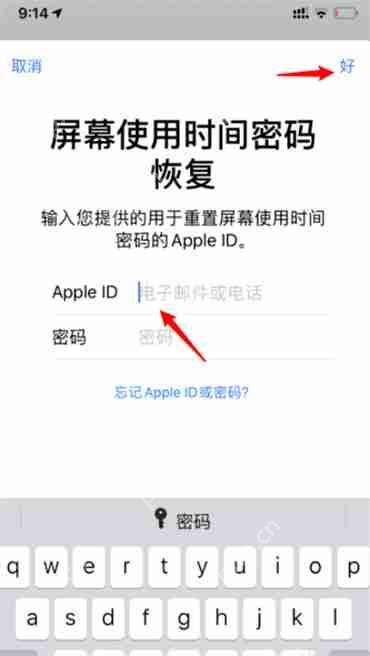苹果屏幕使用时间密码忘了怎么办  第6张