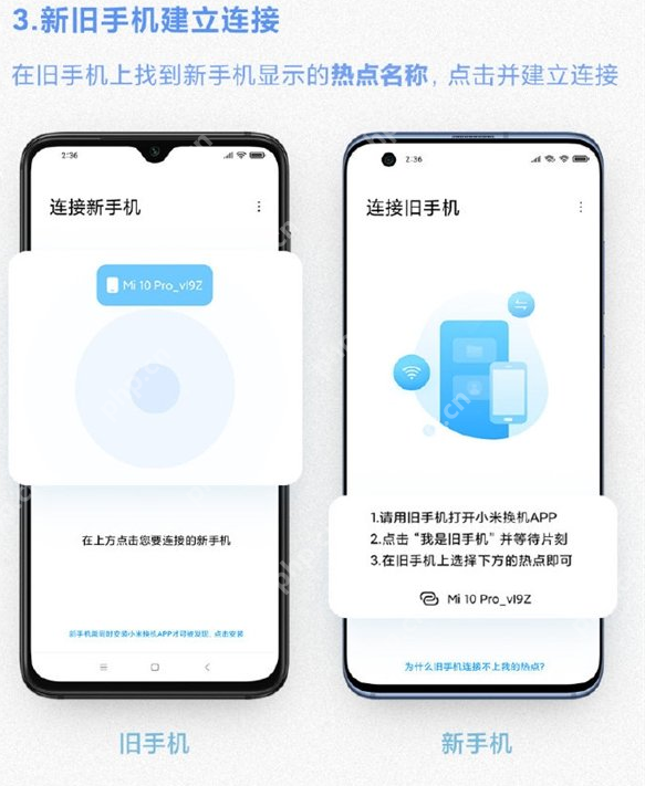 关于小米换机功能的使用介绍，请看官方说明  第3张