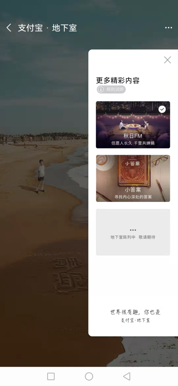 支付宝地下室是干什么用的_地下室打开技巧入口  第4张