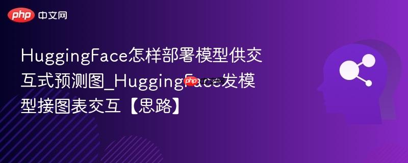 HuggingFace怎样部署模型供交互式预测图_HuggingFace发模型接图表交互【思路】  第1张
