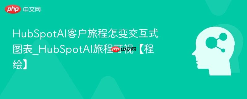 HubSpotAI客户旅程怎变交互式图表_HubSpotAI旅程可视【程绘】  第1张