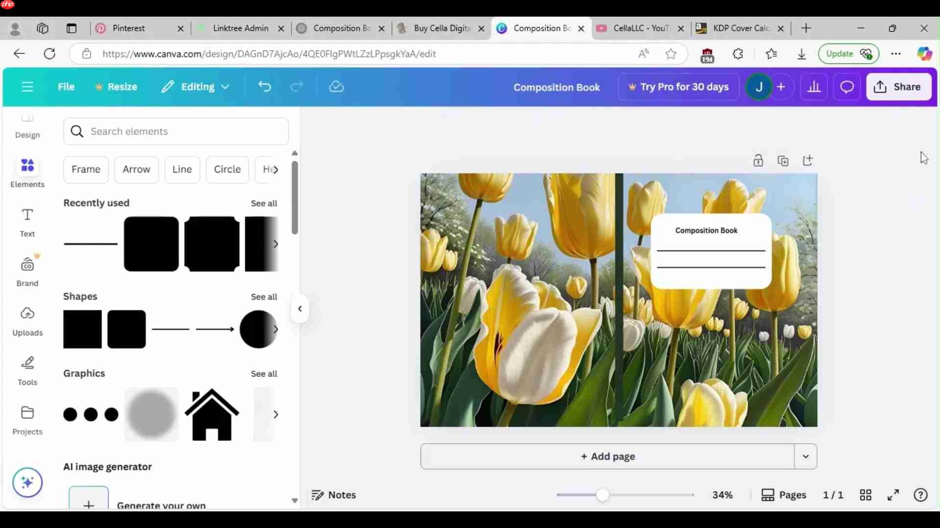 Canva教程：利用Canva设计个性化KDP图书封面  第2张