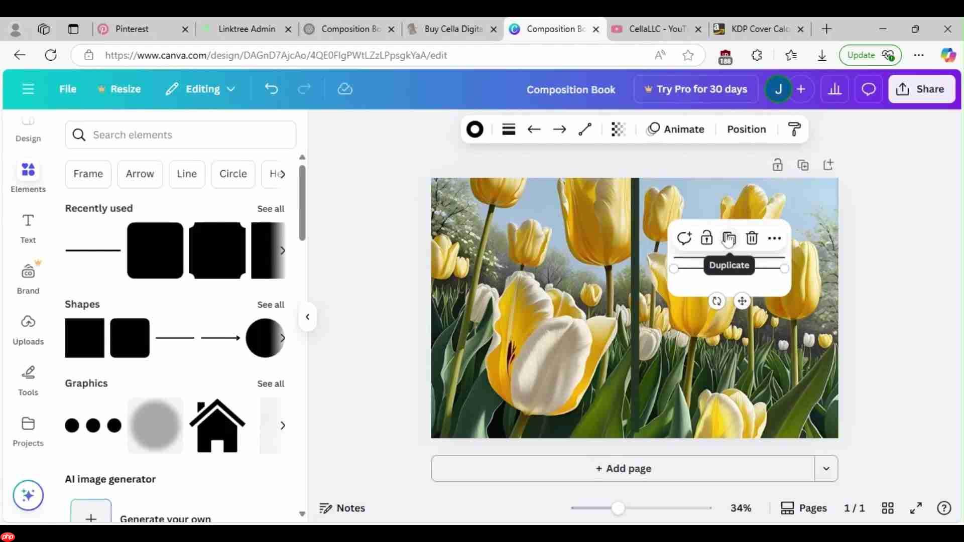 Canva教程：利用Canva设计个性化KDP图书封面  第1张