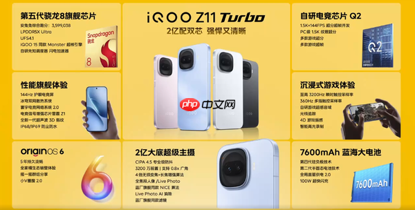 iQOO Z11 Turbo发布 配骁龙8 Gen 5和超大电池 2399起 第4张 iQOO Z11 Turbo发布 配骁龙8 Gen 5和超大电池 2399起 第4张