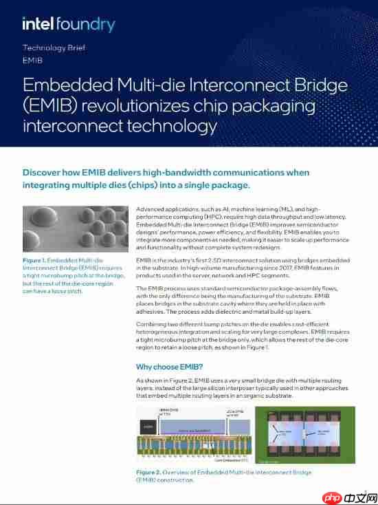 英特尔称EMIB封装优于传统2.5D芯片：成本更低设计更简单  第3张