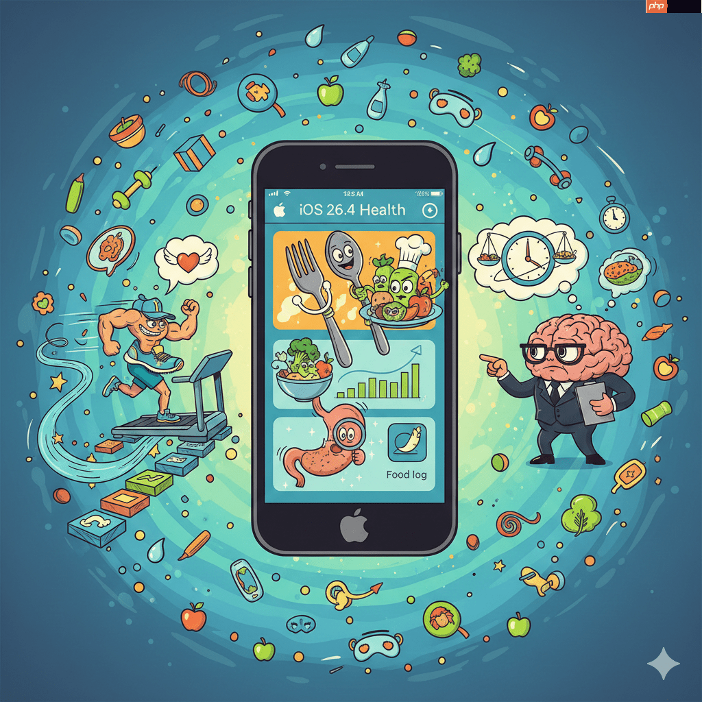 不只是计步器！iOS 26.4健康App大改版 内建食物追蹤功能、吃饭也要「管」  第1张
