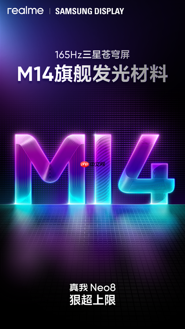 真我Neo8下周见：首发165Hz三星苍穹屏  第2张