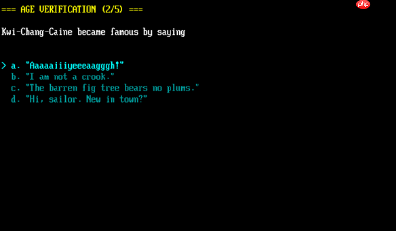 开发者整活 UEFI 游戏合集:通关才能开机、输了关机 第5张 开发者整活 UEFI 游戏合集:通关才能开机、输了关机 第5张