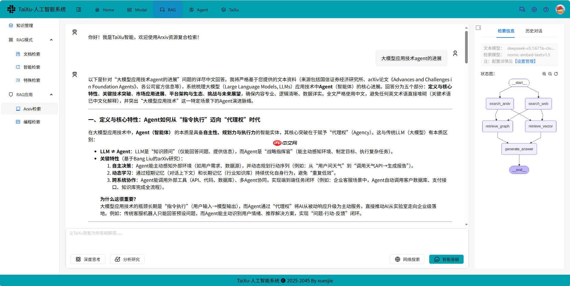 TaiXu-Admin V0.0.10 发布，LLM+RAG+Agent 应用技术系统  第3张