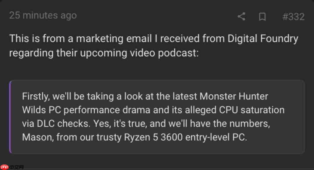 数毛社初步证实《怪物猎人:荒野》DLC数量检测影响性能 第3张 数毛社初步证实《怪物猎人:荒野》DLC数量检测影响性能 第3张