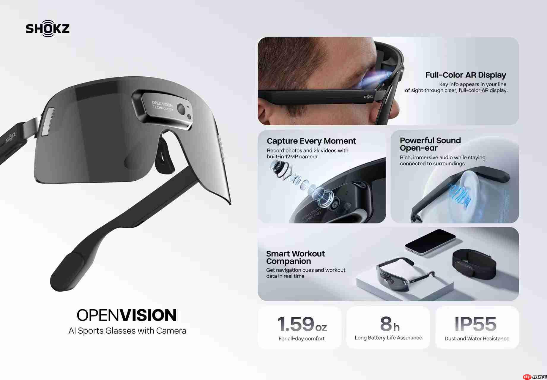 韶音在CES2026展示智能可穿戴生态布局：从开放式耳机到AI眼镜  第3张