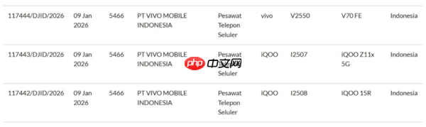 即将发布？vivo V70 FE等三款新机通过多国平台认证  第2张