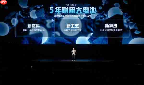 一加Turbo 6首发9000mAh电池：引领Turbo手机进入超巨量电池时代  第2张
