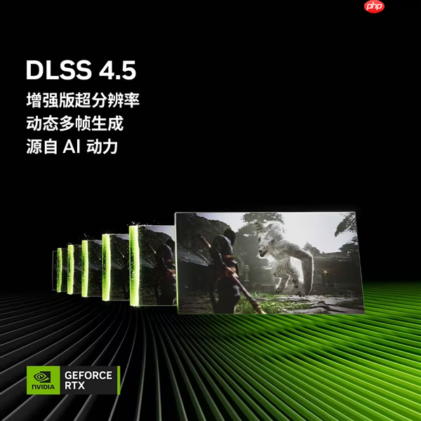 DLSS 4.5 来了！新超分辨率+6倍多帧生成与动态多帧生成 画质性能双提升！  第1张