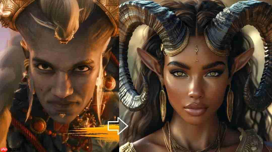 《龙腾世纪4》丑女队友被AI改成美女 更吸引人了  第3张