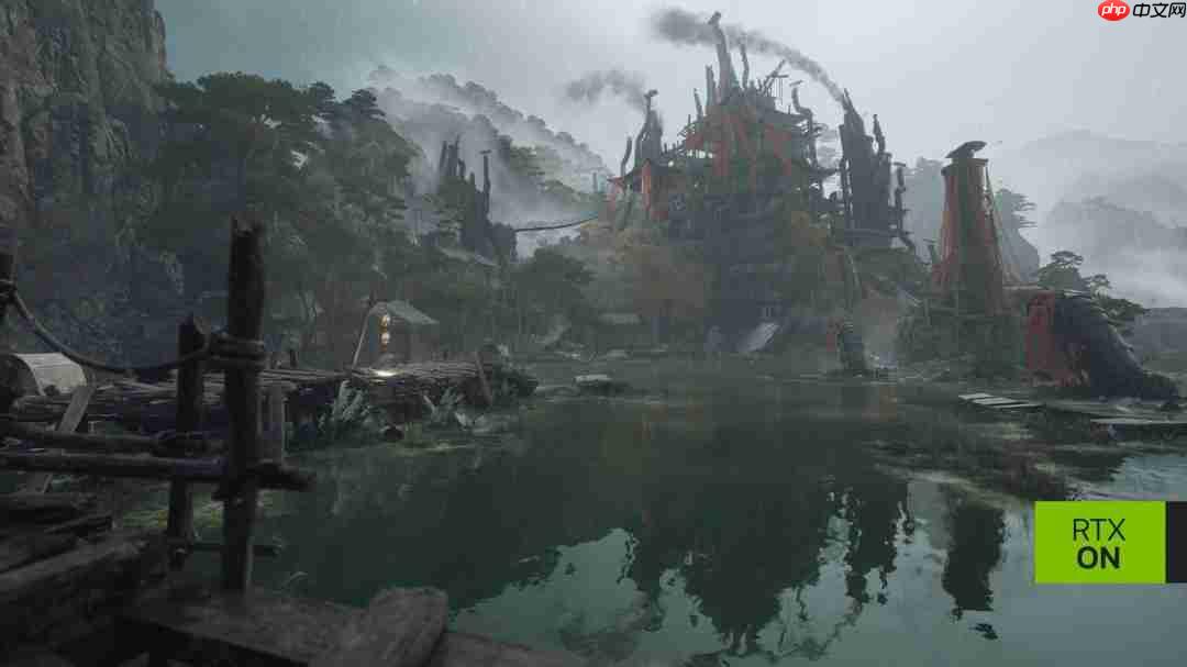 《影之刃零》DLSS4实机演示 光追加持下雨景更真实  第2张