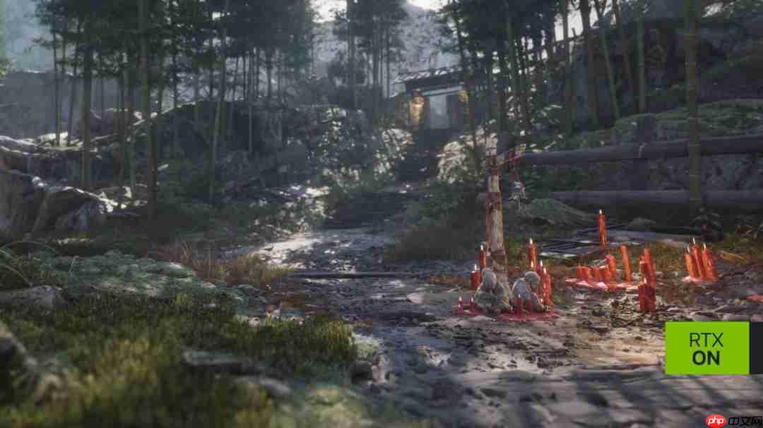 《影之刃零》DLSS4实机演示 光追加持下雨景更真实  第4张