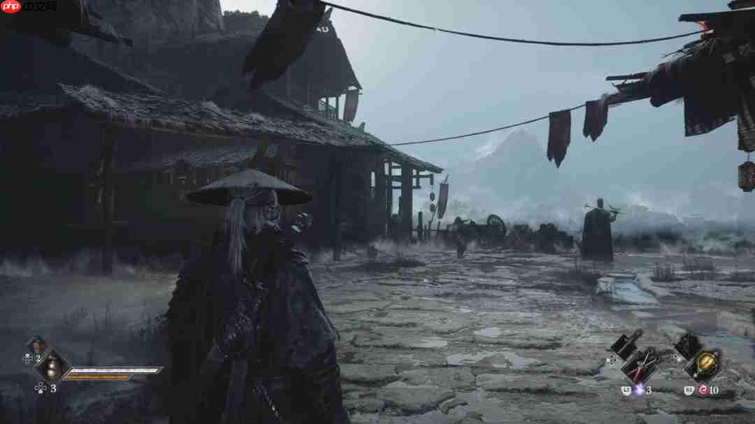 《影之刃零》DLSS4实机演示 光追加持下雨景更真实  第7张