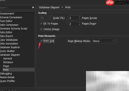 dbForge MySQL打印网格开启方法  第5张