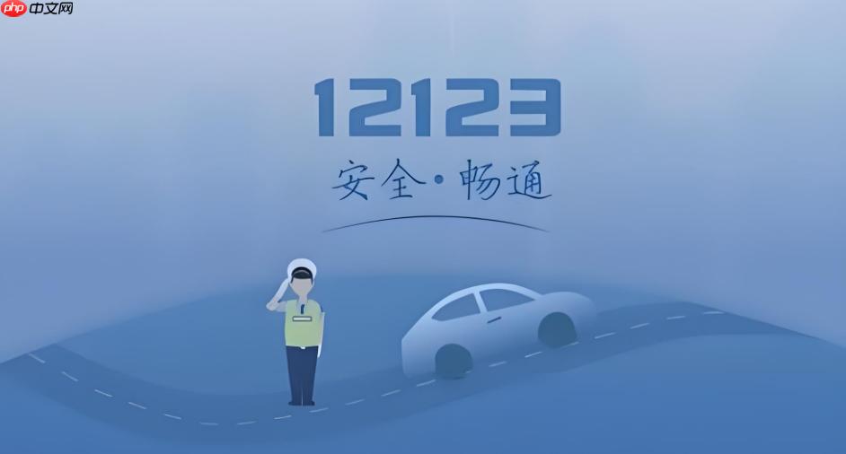 交管12123怎么查违章 交管12123违章查询详细教程  第1张