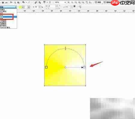 CDR制作交互式圆锥填充  第3张