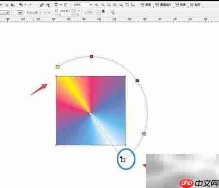 CDR制作交互式圆锥填充  第6张