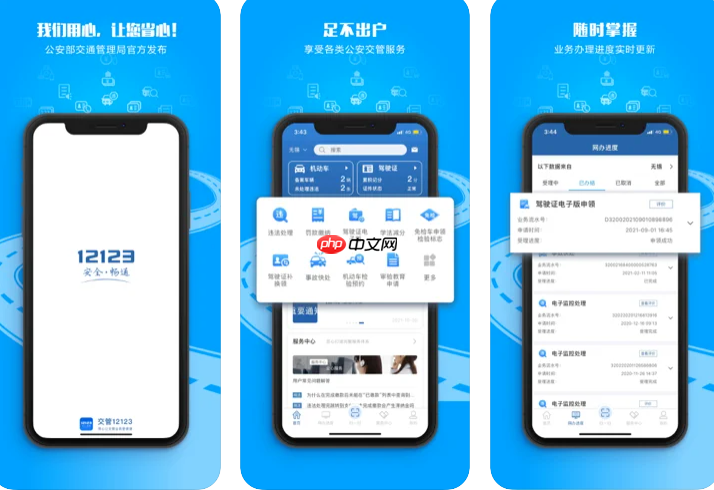 交管12123官方服务网址_交管12123官网业务办理导航  第1张
