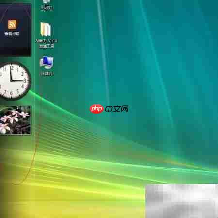 调整Vista桌面小工具位置  第6张