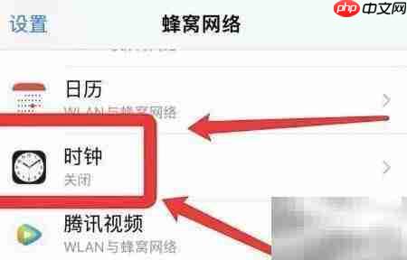 苹果手机关闭时钟网络权限方法  第2张