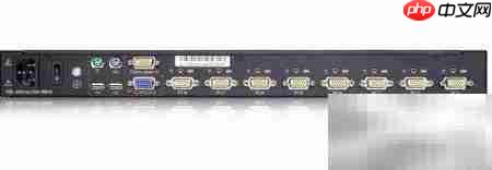 8进1出LED KVM连接指南  第1张