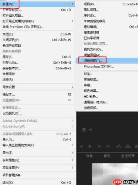 Premier文字工具高效使用技巧 第3张 Premier文字工具高效使用技巧 第3张