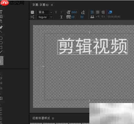 Premier文字工具高效使用技巧 第5张 Premier文字工具高效使用技巧 第5张