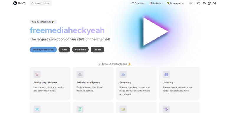 fmhy官网是什么 fmhy最新地址入口分享  第1张