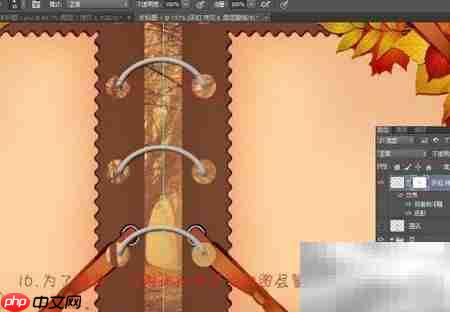 PS打造炫酷相册翻页效果  第18张