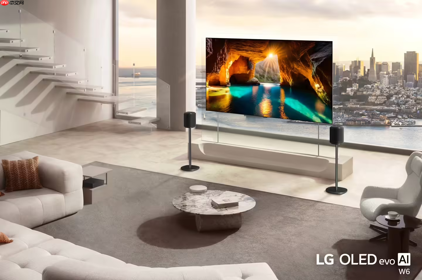 仅 9 毫米厚！LG 发布全球最薄无线 OLED 电视 evo W6  第2张